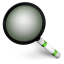 Magnifier Green Icon 64x64 png